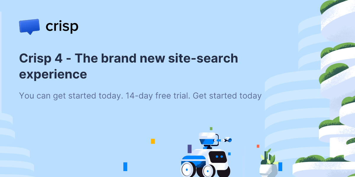 Crisp 4 - The brand new site-search experience - Crisp