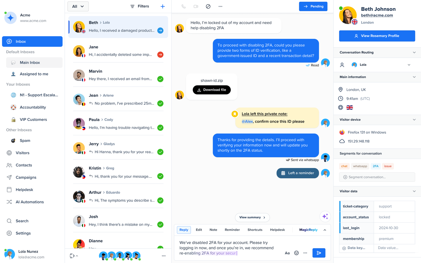 Chat Widget App for Website | B2B and B2C Mobile Chat App - Crisp