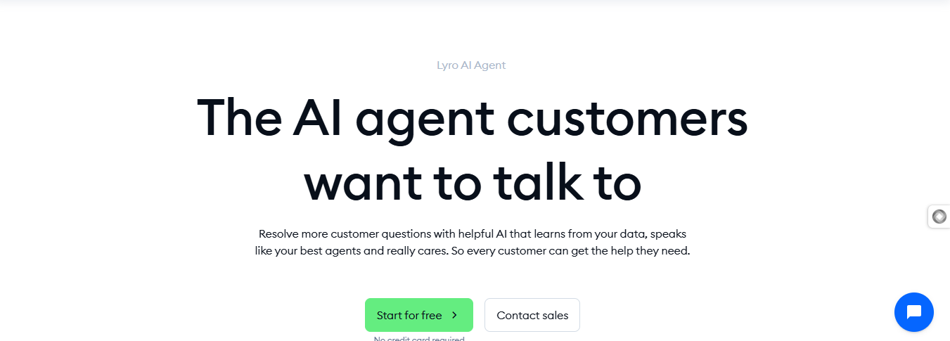 Tidio's Lyro AI Agent for Support Automation