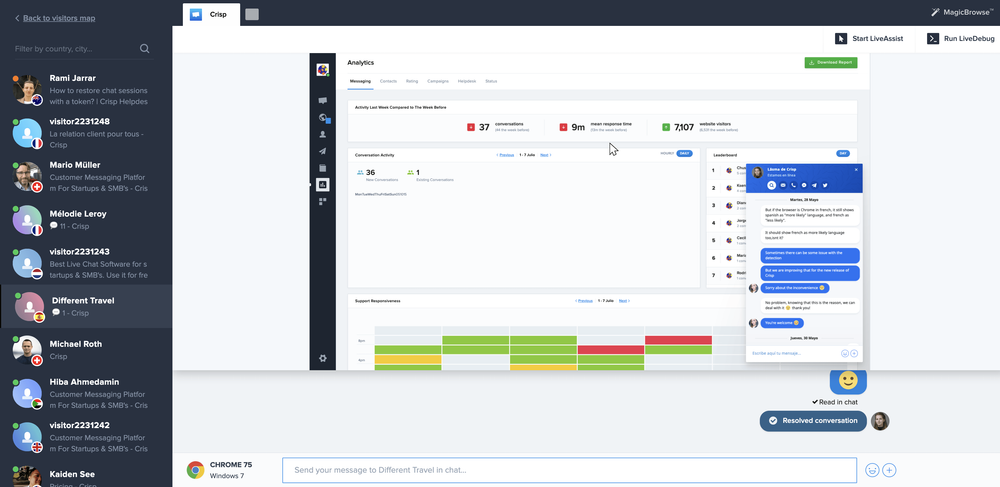 Co-browsing: How it can help and examples about co-browsing - Crisp