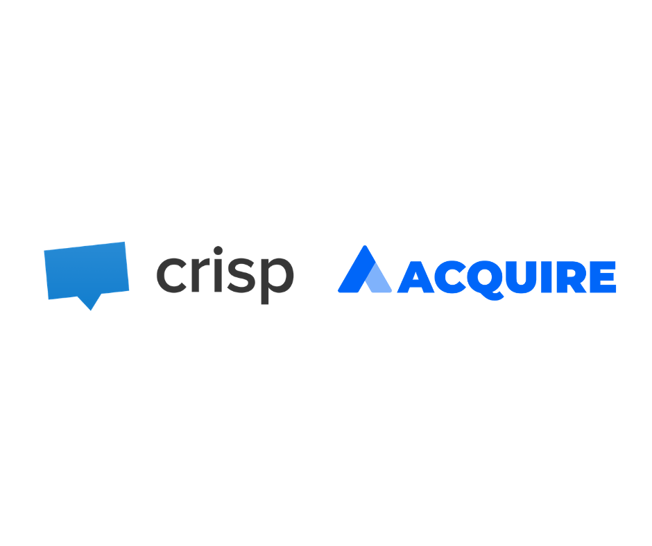 Acquire.io Vs Crisp - Features and pricing comparison