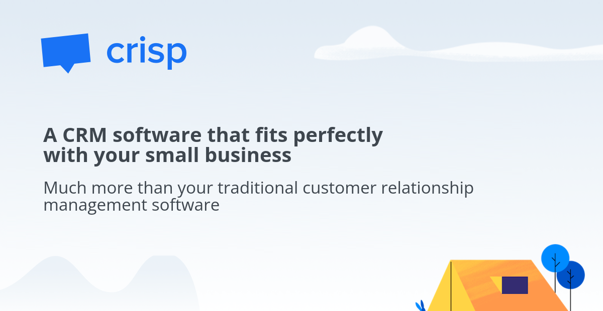 CRM software for small businesses Crisp